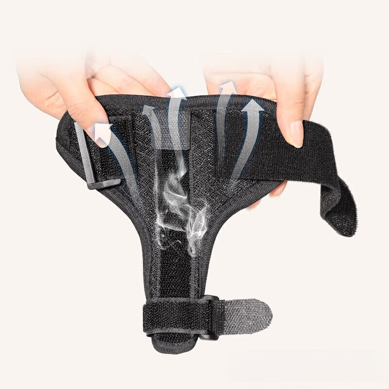 通用医用腱鞘炎护腕手腕手指大拇指专用护具护套腱鞘康复固定手套 【 【灰色款】1只