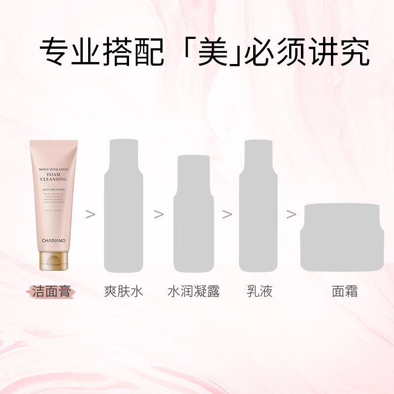 奇姬韩国保湿水润洁面膏 清洁肌肤不紧绷洗面奶 保湿水润洁面膏 120ml