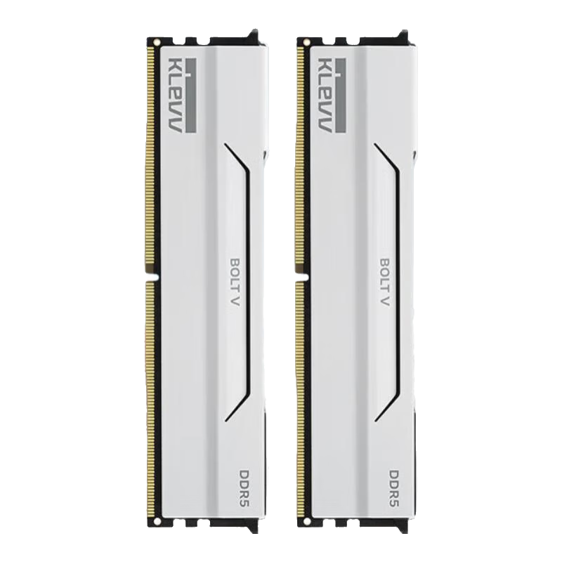 科赋新品雷霆 V/炎龙V 32G/64G 6000 C28 海力士ADIE颗粒 黑 白色台式机DDR5内存条  电竞马甲/RGB灯条 雷霆V 16G*2 6000 C28 A  白马甲