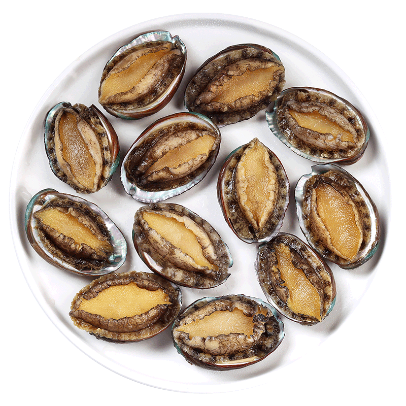 祥斌 鲜冻鲍鱼 净重160g(8-10粒)袋装 火锅烧烤红烧煲汤食材 海鲜生鲜