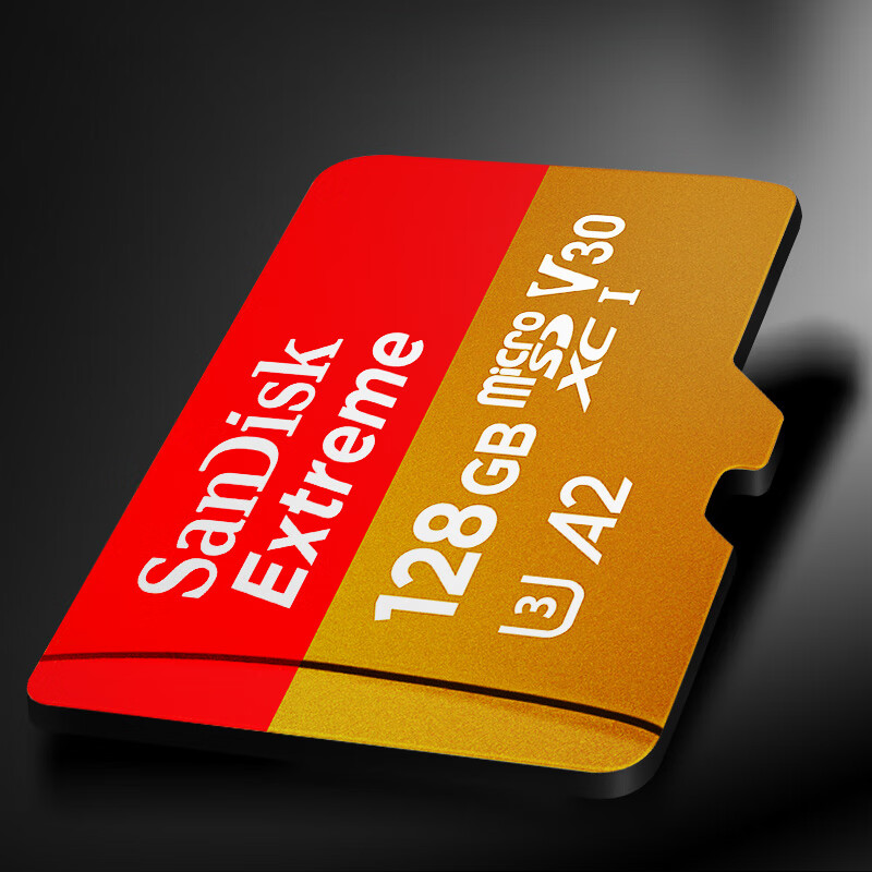 闪迪（SanDisk）128GB TF（MicroSD）存储卡 U3 C10 A2 V30 4K 至尊极速移动版内存卡 读速160MB/s