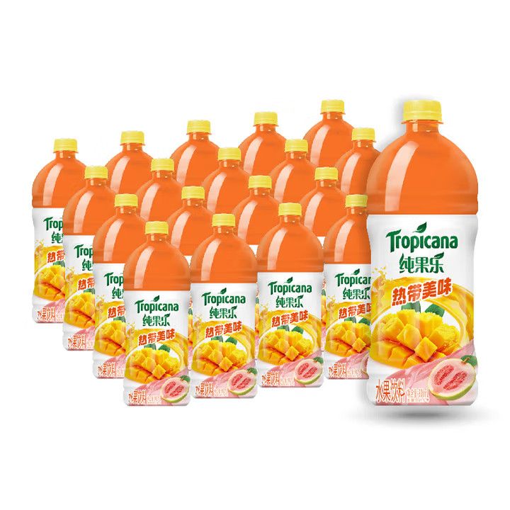 百事可乐纯果乐水果饮料果缤纷纯果乐热带美味900ml*12 热带美味900ml12