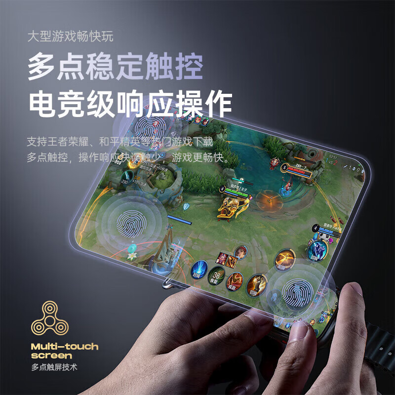 华为手机适用【2026新款】智能儿童电话手表移动电源小学生初中生可插卡12-18岁初高中生 UItra钛黑【16+256G】GPS新升级