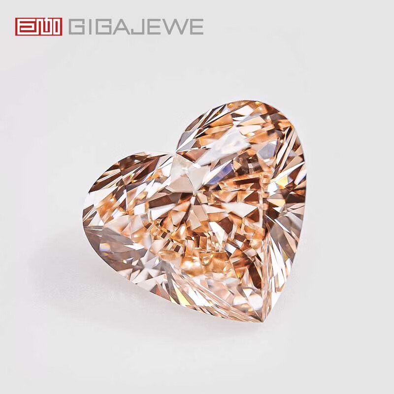 gigajewe 心形切割 8.47*9.49 毫米 2.