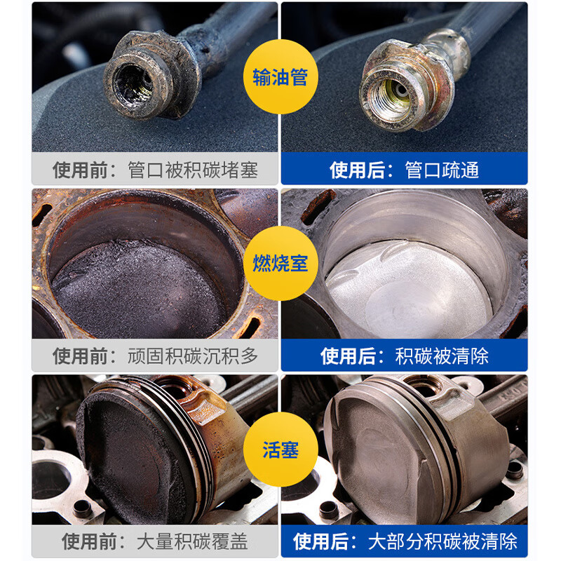 燃油宝固特威油路积碳去除剂 净碳宝280ml 汽车用品汽车添加剂 固特威净碳宝汽油燃油车通用款添加剂燃烧室积碳清洗剂 车奔驰宝马奥迪大众雪佛兰长城汽油车除积碳燃油添加剂