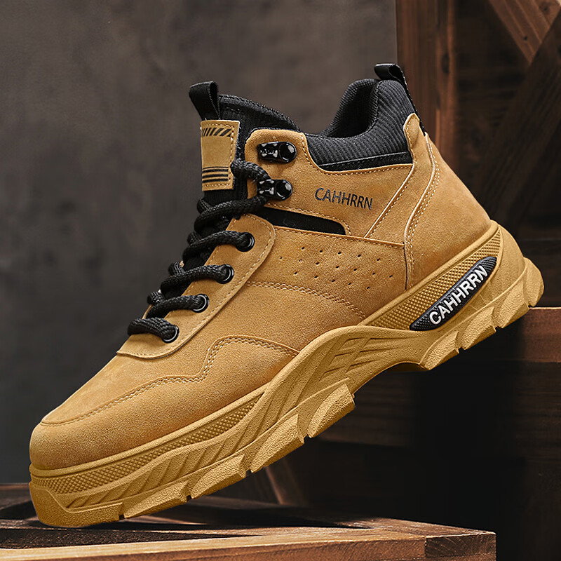 ���ޣ�Ƥ����BAOLUOPIJANG��������ѥ2025�¿���Ӣ�׷��ﶬ������ɸ߰���ѥ����ʿ��װѥ Y-K376��ɫ 41