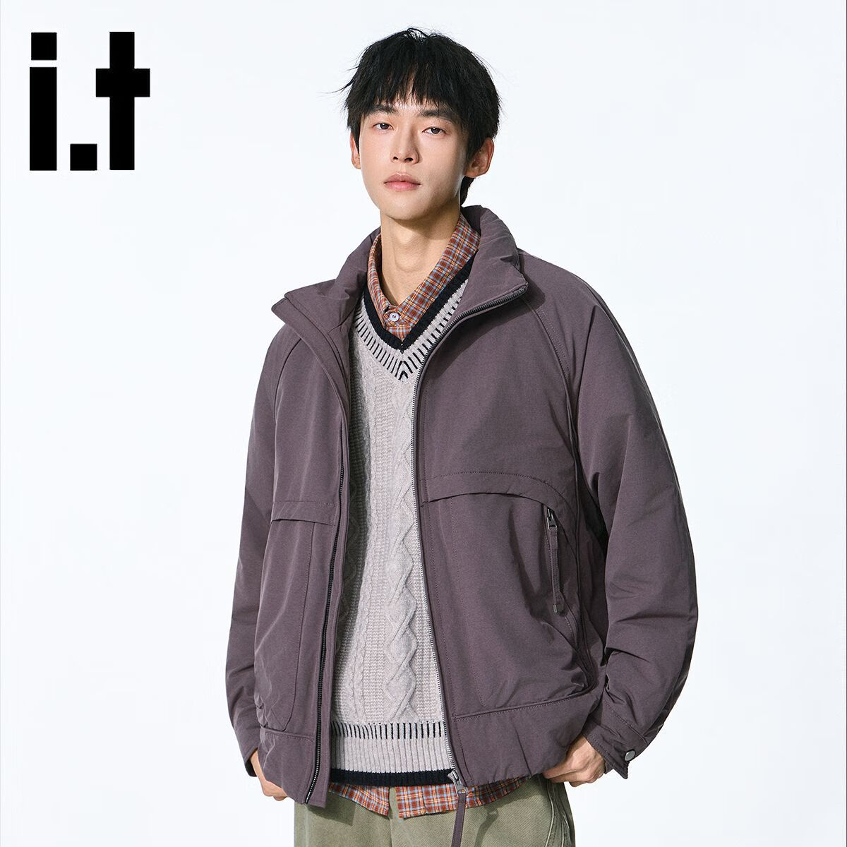 CHOCOOLATE��it:�����޷����ﶬ�����мӺ�������±�ů��װ�п����������� ��ɫ-������ü����͡� L