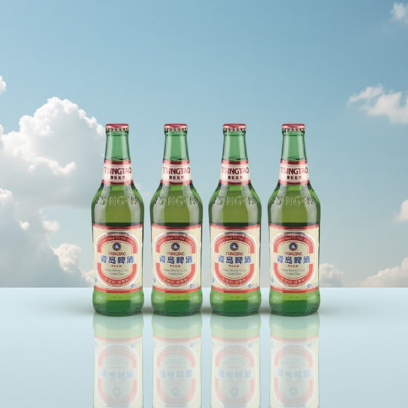 青岛啤酒绿金装 330ml 4瓶