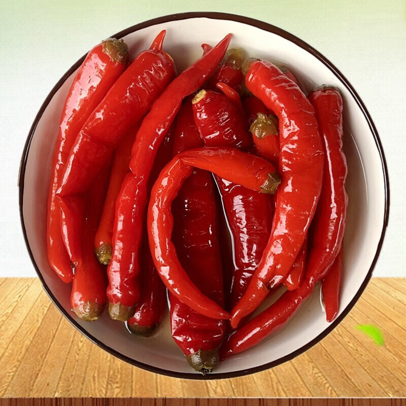 重庆特产红辣椒泡菜鲜池泡椒泡二荆条酸辣椒重庆泡姜鱼香肉丝料年货