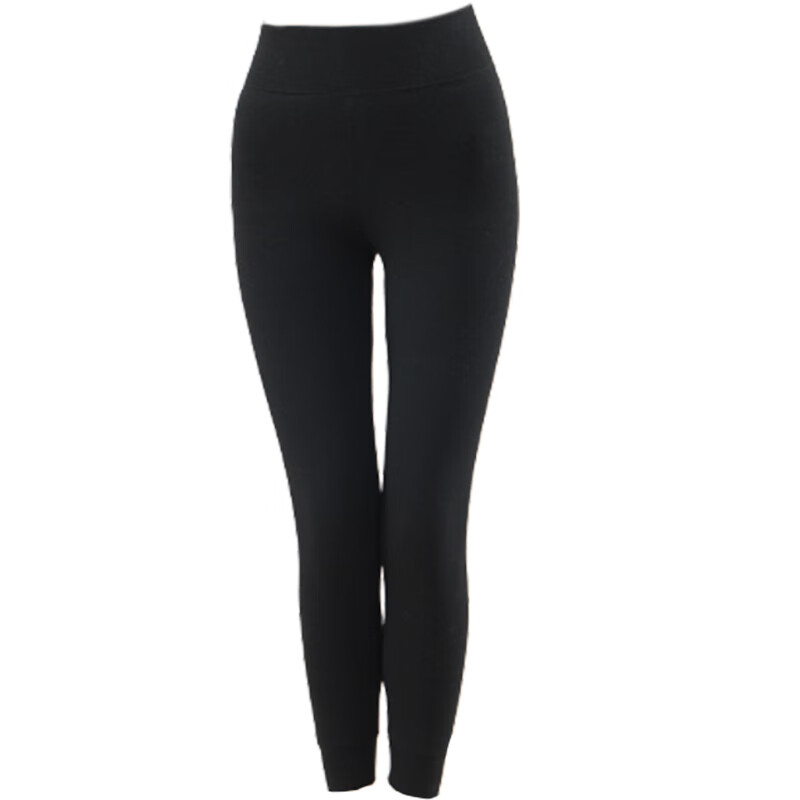 古今（GUJIN）保暖裤女士冬季加绒加厚打底裤女无痕柔软亲肤防寒不臃肿修身显瘦 黑色 (加绒加厚620g） 2XL 【建议130-145斤】