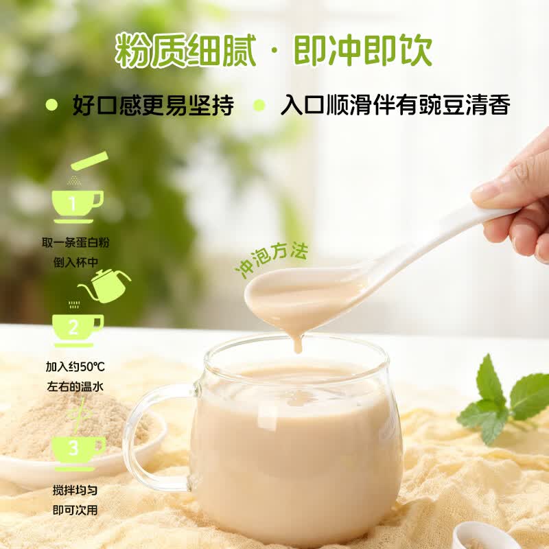 西知堂豌豆蛋白粉150g健身代餐粉植物蛋白质粉0添加糖中老年成人营养品 【立省两盒价】豌豆蛋白粉 150g*5盒