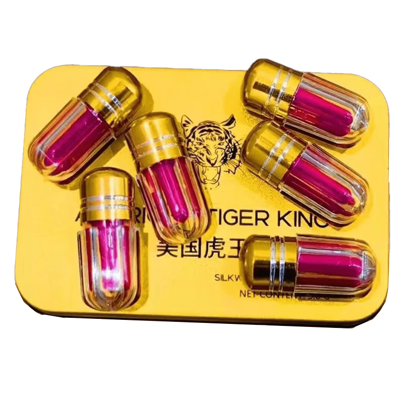 国美虎速王效助硬急开房用一粒速硬加强版铁盒原装胶囊品 美国虎王1盒6粒装[秒吃秒硬]