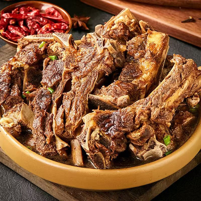 牧海肴原切牛腩块牛肉生鲜冷冻炖煮食材内蒙新鲜牛肉块批发商用清真食品 5斤 牛肉手把肉