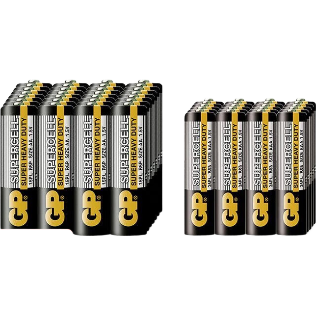 5号电池7号五号碳性干电池七号黑超适用于耳温枪/血氧仪/血压计/血糖仪/鼠标等 5号4粒