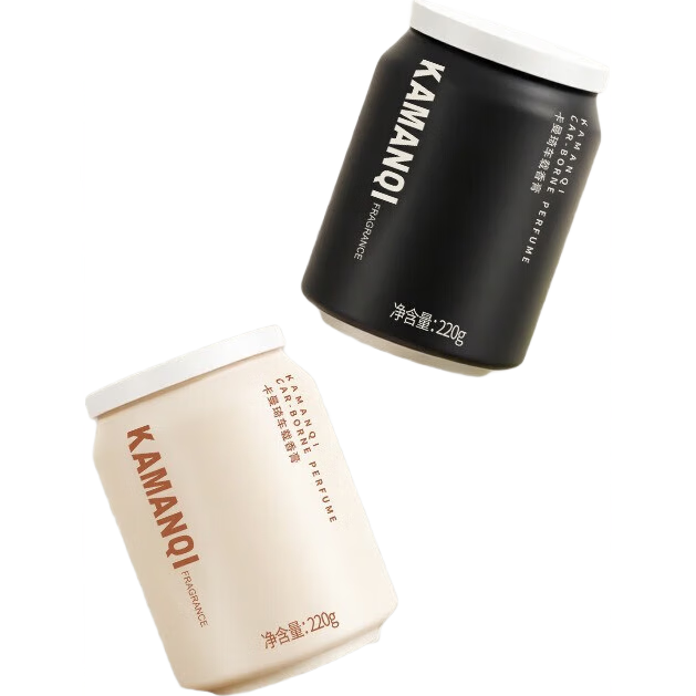 车载香薰可乐罐固体香膏汽车香氛摆件持久留香 邂逅[魅力清爽] 220g 1瓶 1.08元