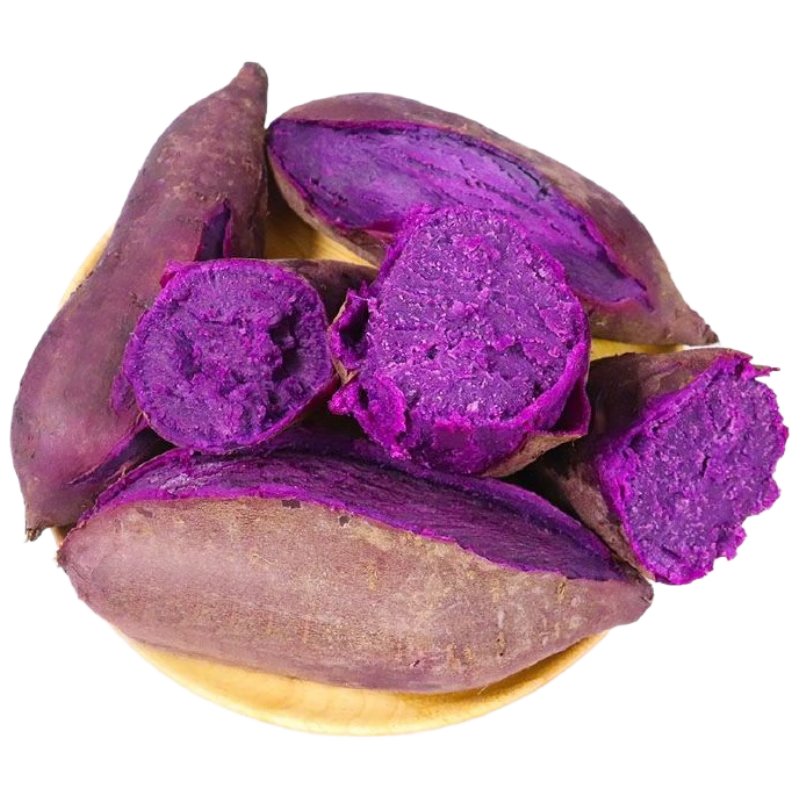 京鲜生广西紫罗兰紫薯净重9斤单果150g+ 紫心地瓜新鲜蔬菜 源头直发包邮