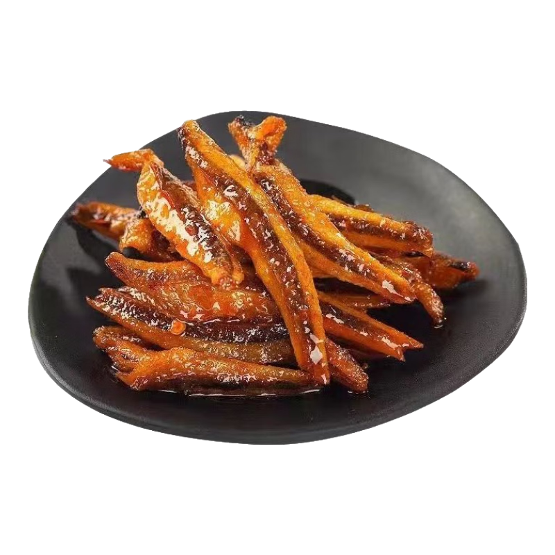 香辣小鱼仔小鱼干开袋即食下饭菜小鱼仔毛毛鱼小吃湖南特产小零食 香辣味 5包【品尝】