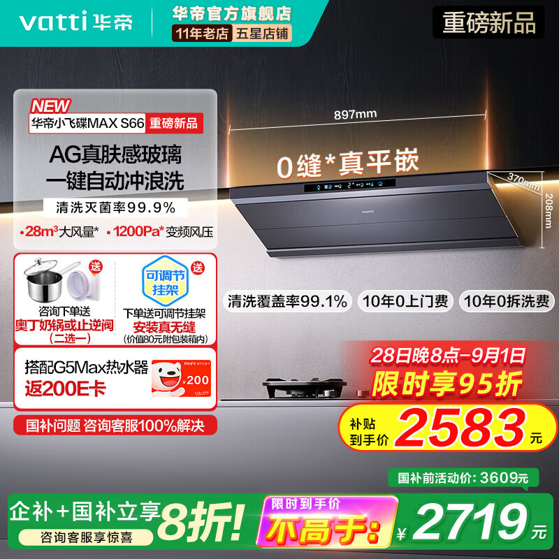 ���ۣ�VATTI����С�ɵ�Max S66�����ٷ�����20%������һ��28�����һ������ƽǶ����ϴ��������Ƶ���̻������װ i11S66��ѧ���̻�������ֱ����