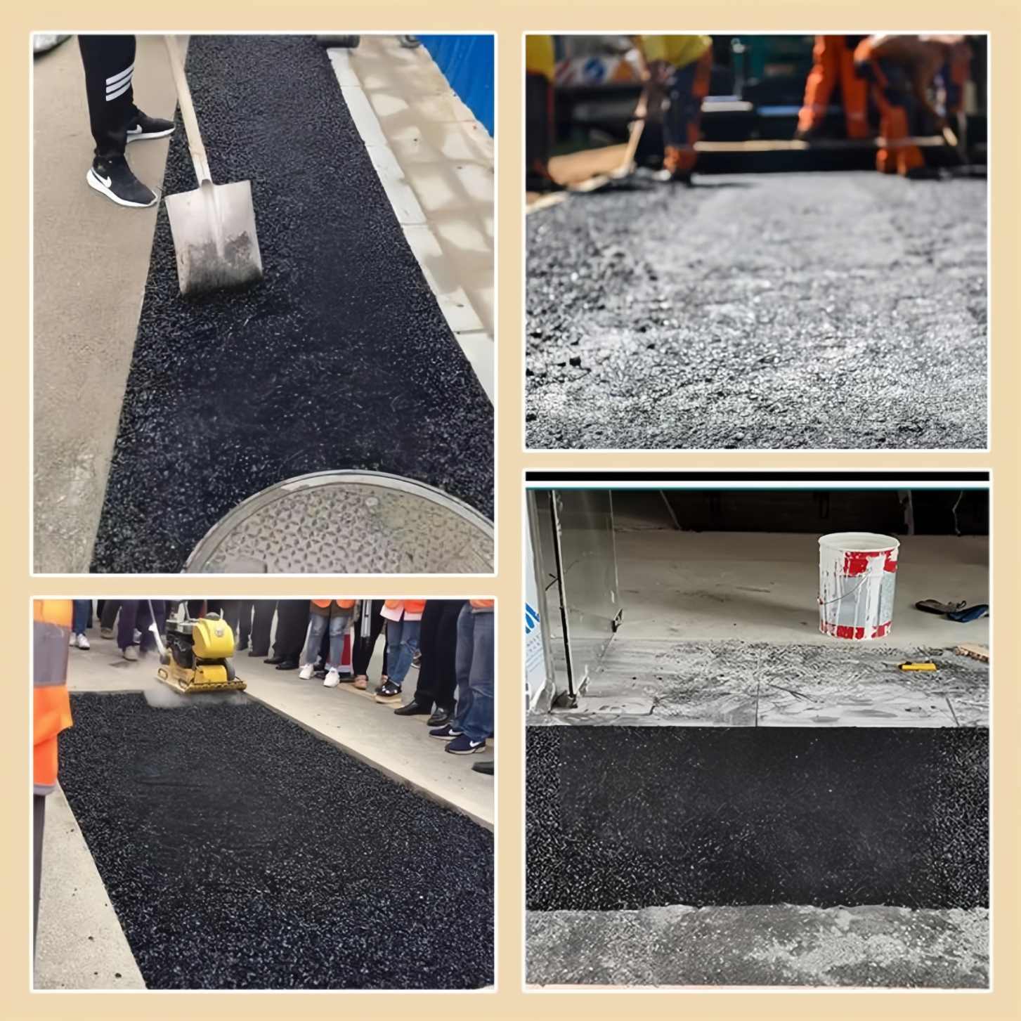 路德邦铺冷沥青路面修补料市政工程道路坑洼填补水泥公路修复小颗粒材料 国标款—1袋*25kg【小颗粒/无需底油】 国标款市政工程专用