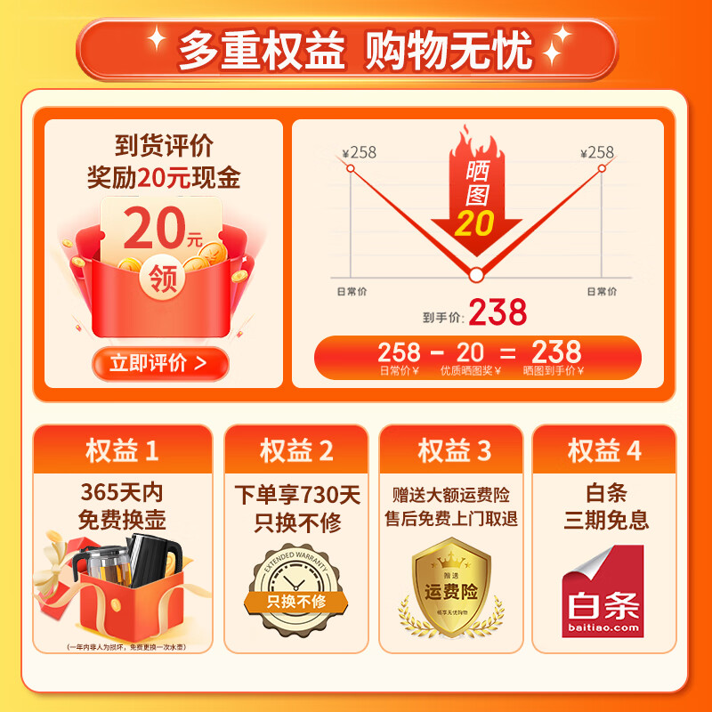 美菱(MeiLing)茶吧机 家用立式温热型饮水机多功能智能遥控茶吧机 旗舰爆款【炫彩大屏双显双温】 制热型