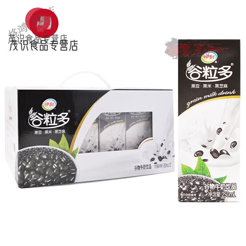 谷粒多红豆红米花生谷物牛奶250ml*12盒整箱青少年营养早餐 (1112月产新日期)红谷250ml*12