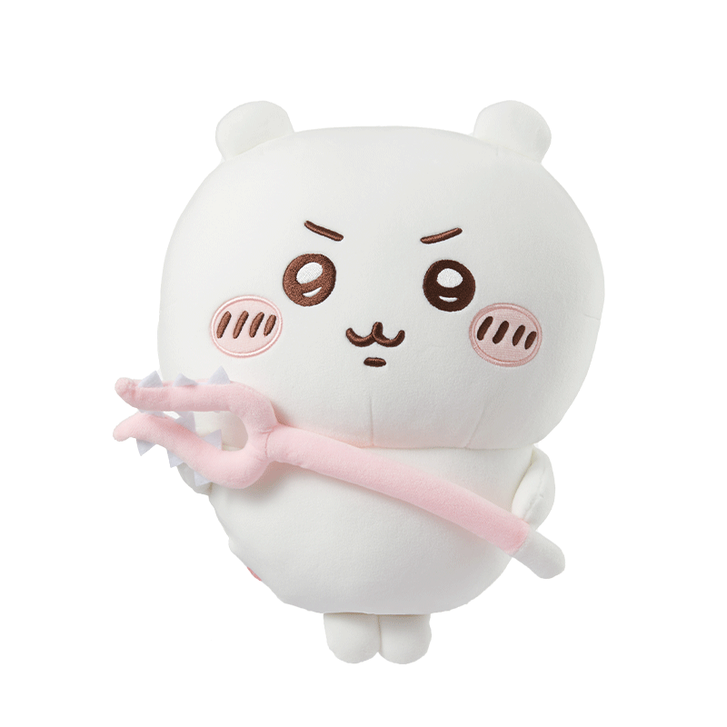 MINISO名創(chuàng)優(yōu)品chiikawa站姿公仔毛絨玩偶玩具迷你娃娃禮物送女朋友正版 兵器款站姿公仔（Chiikawa） 見詳情