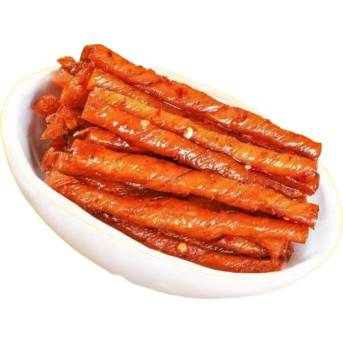 三亩豆相思卷休闲办公室零食素牛筋卷解馋辣条香辣可口豆制面筋卷 相思卷（混合口味） 5包装【体验装】