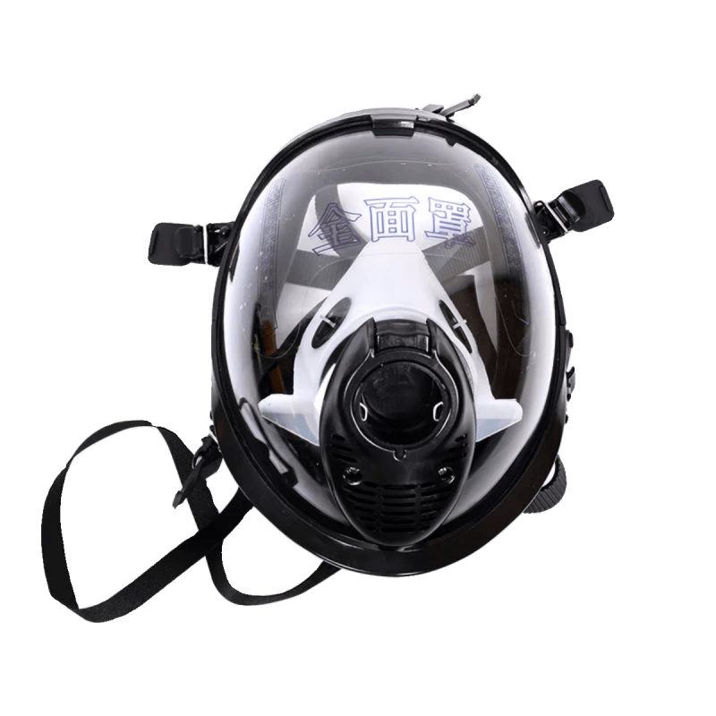 RSRDDY正压式空气呼吸器面罩 呼吸器配件 全面罩减压器空呼配件 阻燃款面罩