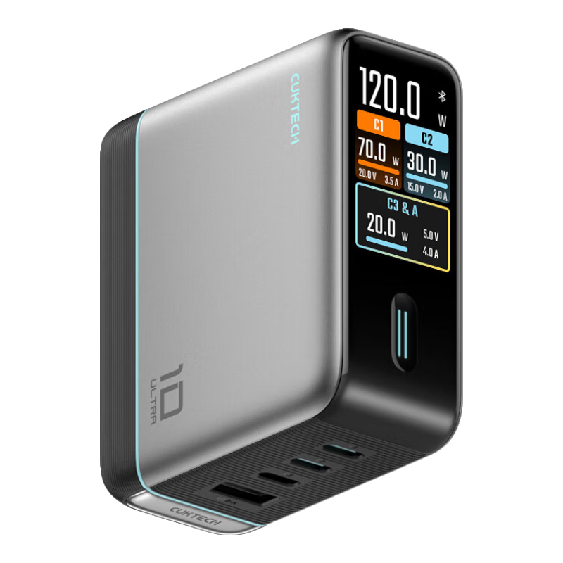 CUKTECH̬10UltraԳװ120W/100WĿڳ׼ҼƻСǱʼǱ װ10ųܳUltra+6A 171.26Ԫ()