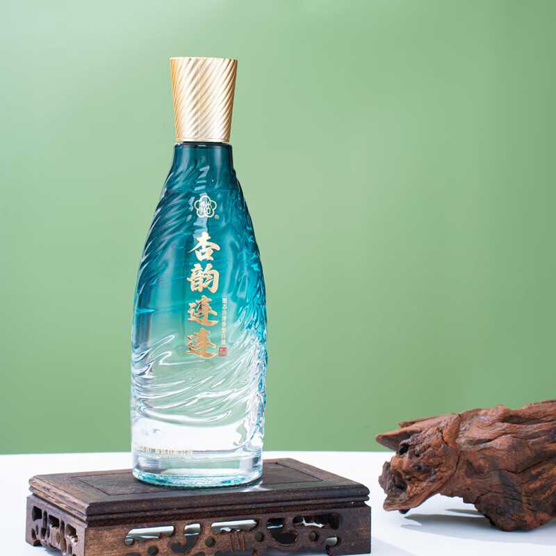 汾杏1988清香型白酒53度粮食酒宴请送礼白酒礼盒 53度 475mL 2瓶 杏韵连连（二代）