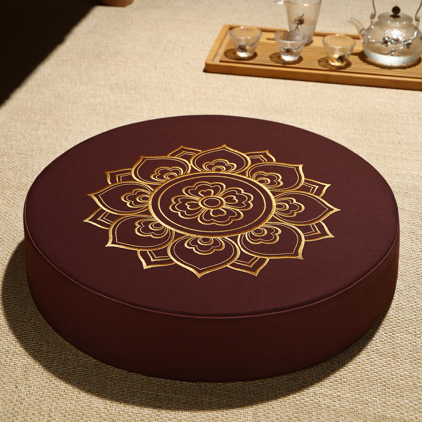 壹喜居蒲团坐垫家用打坐禅修垫佛学院专用垫道家跪拜垫拜佛垫加厚圆