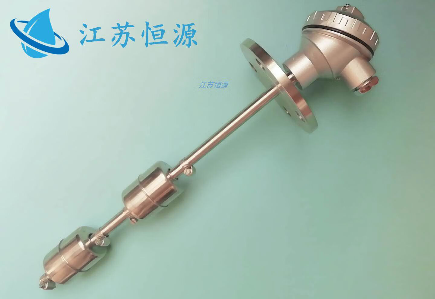 连杆不锈钢法兰水泵水塔浮球液位开关干簧管式水位控制感测器 hy14