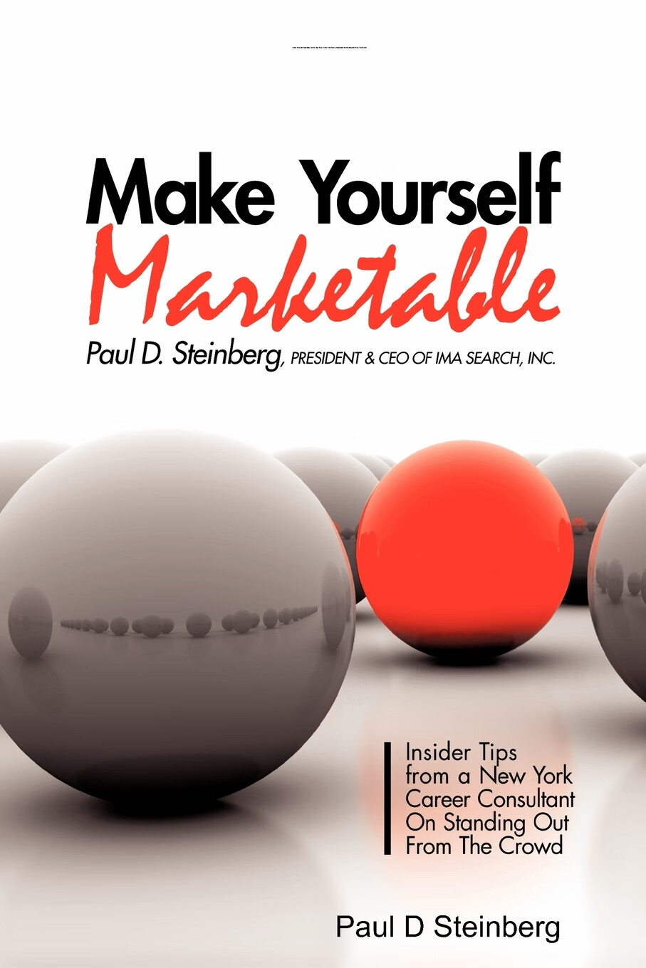 【预售 按需印刷】make yourself marketable insider tips from a