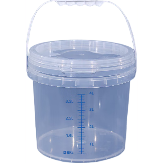 ��ͼ������͸���̶�ͰʳƷ��Բ�δ���ˮͰ���÷���Ͱҽ������Ͱ����ͷʵ�����ר������Ͱ1L-25L 5L-���̶���