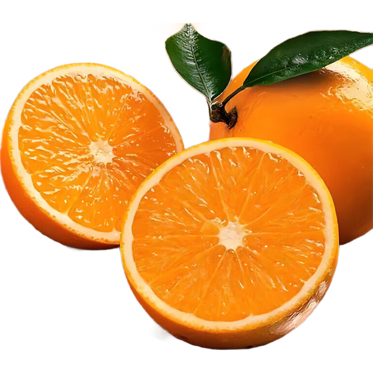 江西赣南脐橙 橙子纽荷尔甜橙水果甜橙子现摘当季正箱新鲜水果 9斤装净重（单果170g起）