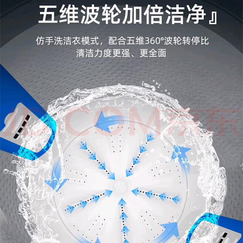 志高(CHIGO)全自动洗衣机 一级能效家用小型波轮 智能洗脱一体机大容量 公寓宿舍出租房 10KG风干款【主销特惠+智能风干+强动力电机】