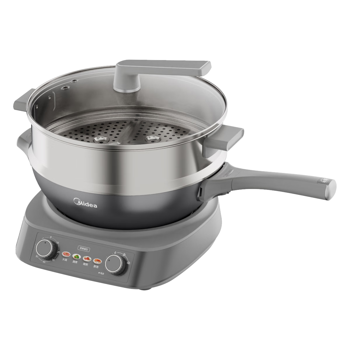 ���� Midea ����ʽ�糴��������������������ò���һ��๦�ܹ���ճ��һ�� 5.5L