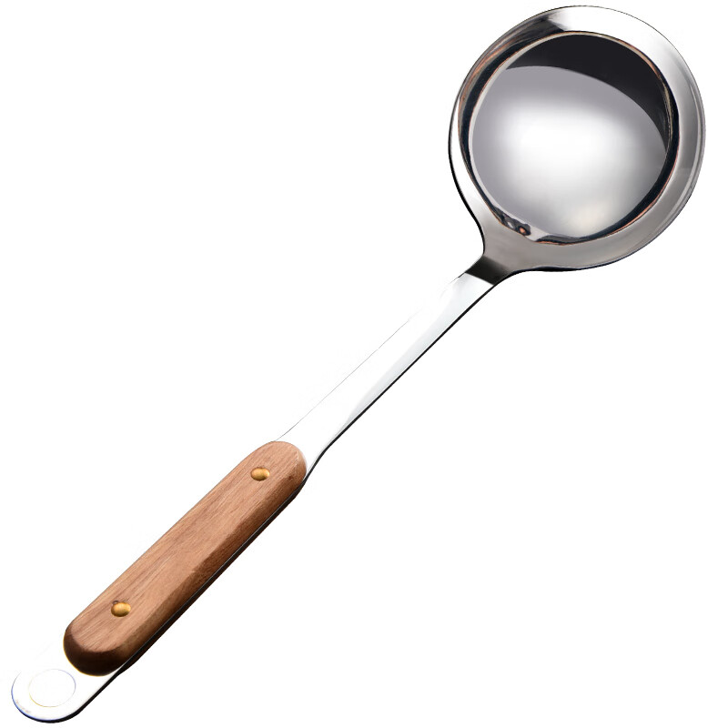 日禾盛唐锅铲炒菜铲子厨具不粘锅厨具汤勺子不锈钢铲炒勺铲勺厨房家用锅铲 木柄铲子