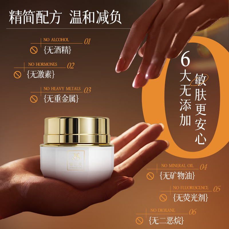 暨花裳沁颜焕采霜焕白保湿抗衰老修复紧致面霜