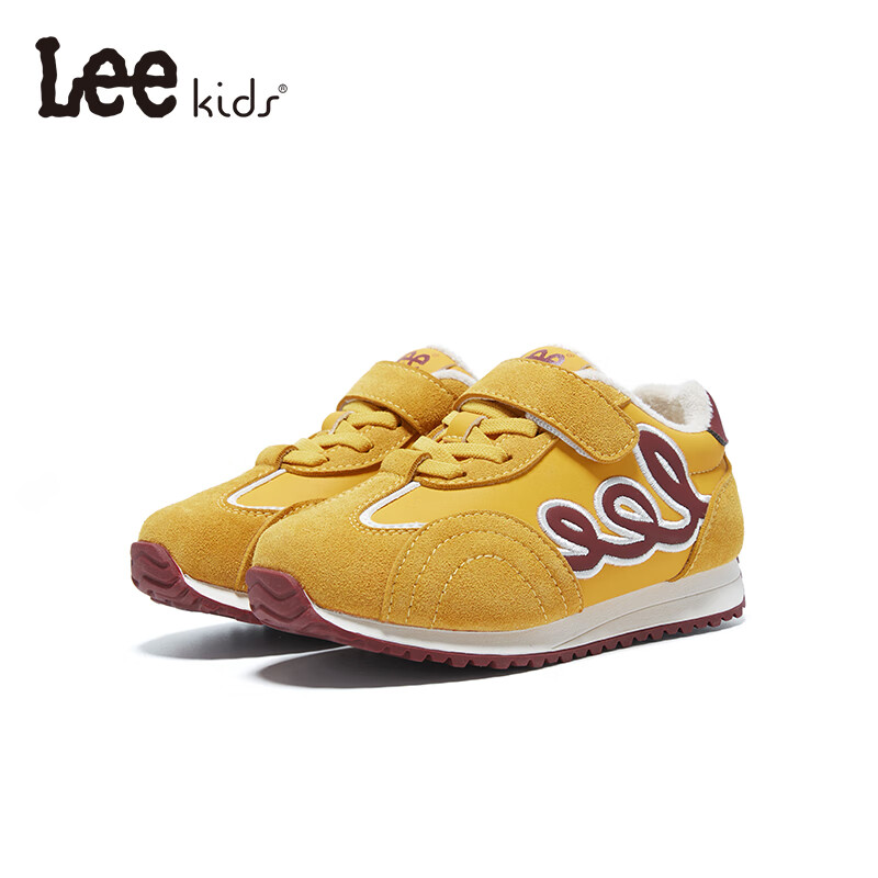 LEE KIDSͯЬ2025�ﶬ�����޶�ͯ�˶�ЬŮͯ�����ܲ�Ь�д�ͯ��ĥ����Ь ��ɫ 36 ���ڳ�23.2cm�ʺϽų�22.2-22.7cm�� 139.3Ԫ