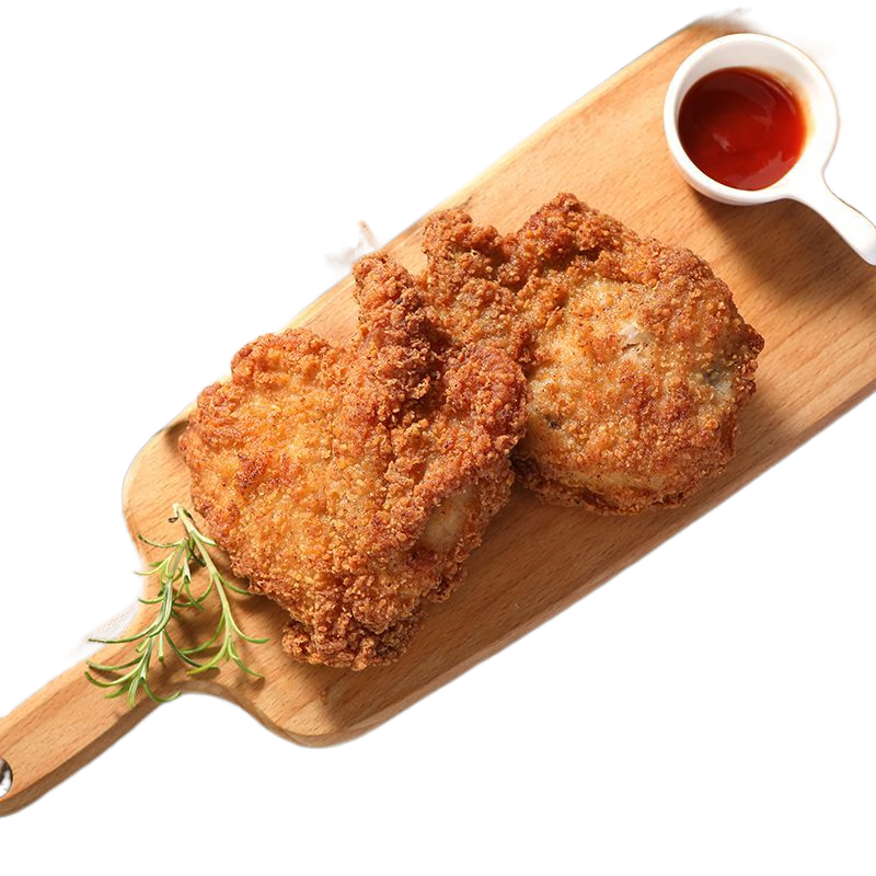 鳳祥食品食品原香多汁雞塊700g雞上腿大塊微波裹粉炸雞熟食 700g