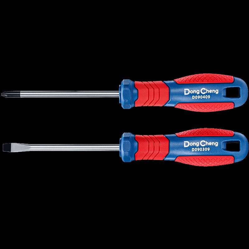 东成螺丝刀套装一字十字强磁防滑手柄家用高硬度梅花小起子21件起子 2件螺丝批套装