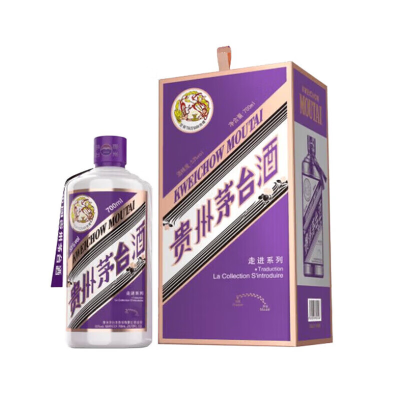 茅台贵州茅台酒 飞天茅台走进系列 53度 酱香型白酒 收藏送礼摆柜