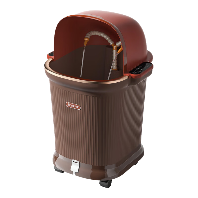 榮事達(dá)電動泡腳桶過膝高深桶75加熱自動按摩洗腳盆沖膝蓋蒸腿桶汗蒸膝蓋泡腳桶過小腿按摩足浴盆生日禮物 2025熱銷熏蒸罩款【熏蒸膝蓋+淋浴沖浪+熱浪管】 送父母長輩老人老婆女友實(shí)用禮物