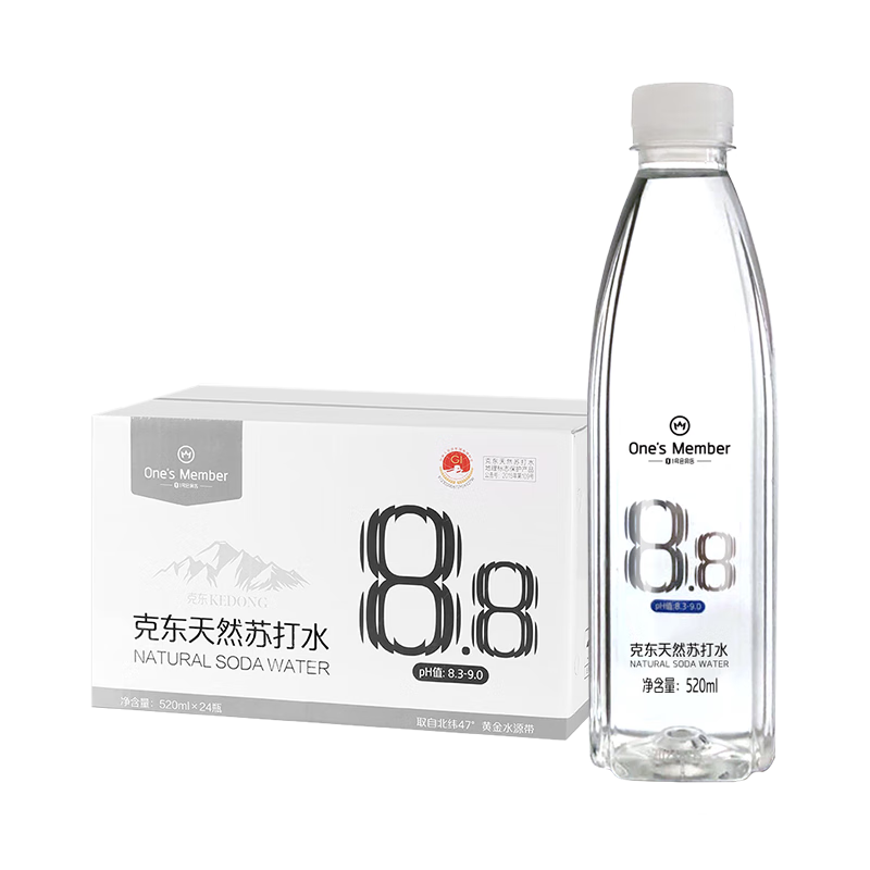 1ŻԱ꣨One's Member ˶Ȼմˮ ߶ˮ ƿװˮ520ml*24ƿ 286Ԫ4(71.5Ԫ/)