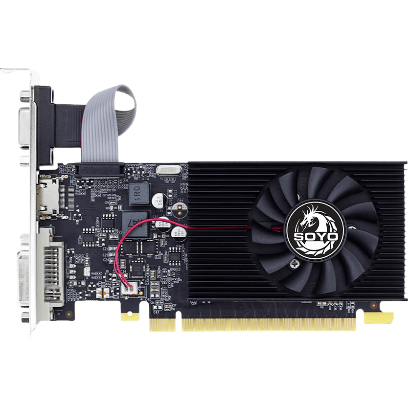 梅捷GT730 LP火龙 4G / DDR3 / 64bit 电脑显卡办公娱乐 入门独显