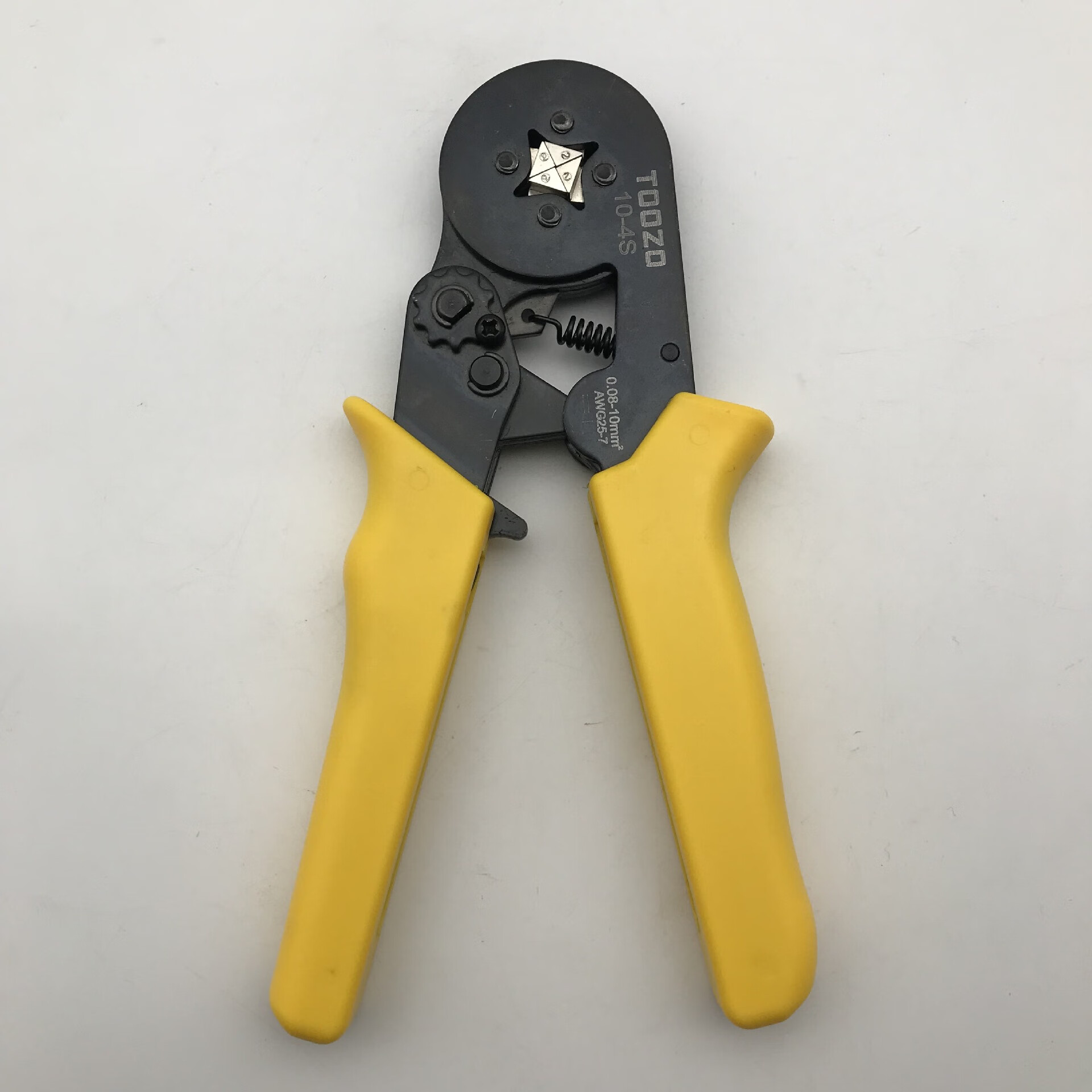 toozo管型端子压线钳欧式压接端子钳压管钳子压针钳多功能电工挤 4边