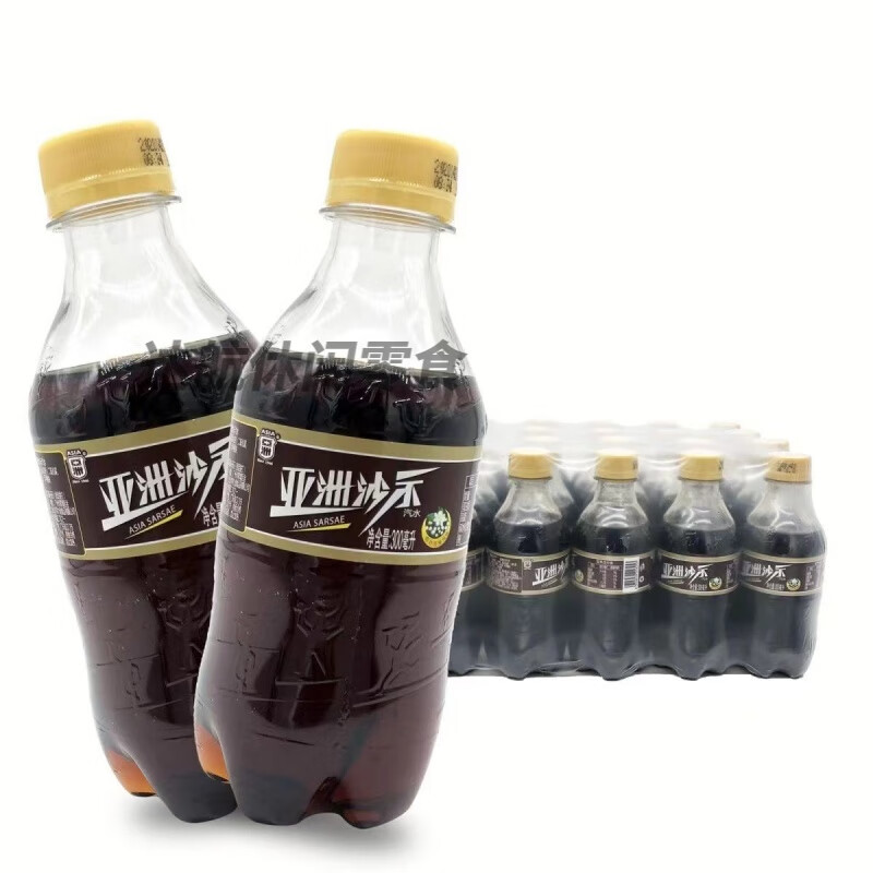 美意颂饮料整箱批发24瓶ASIA/亚洲沙示汽水碳酸饮料300ml*24瓶/12瓶 300ml*12瓶