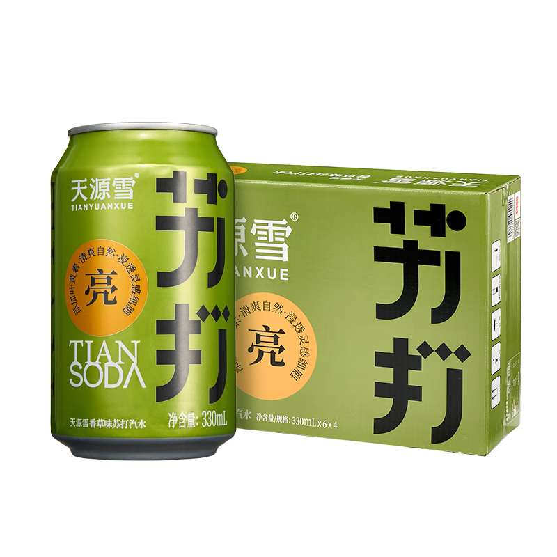 ��Դѩ���ζ�մ���ˮ ����Ҷ����0֬����ˮ 330mL*24�� 48Ԫ