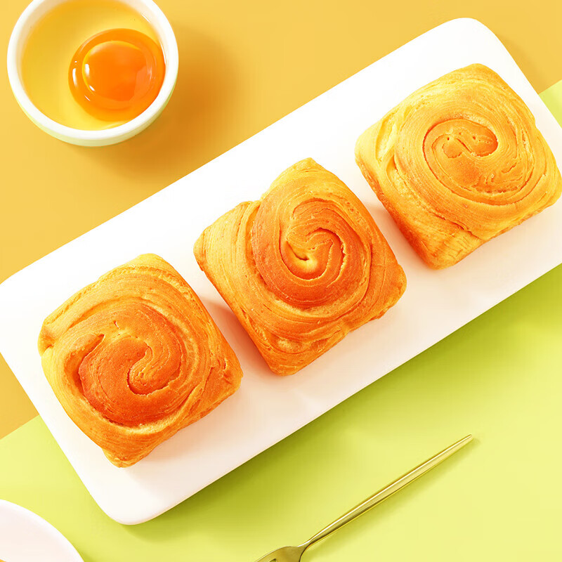 味滋源 手撕酵母面包 速食懒人面包 早餐零食 营养面包休闲零食 手撕酵母面包 500g/箱 1箱